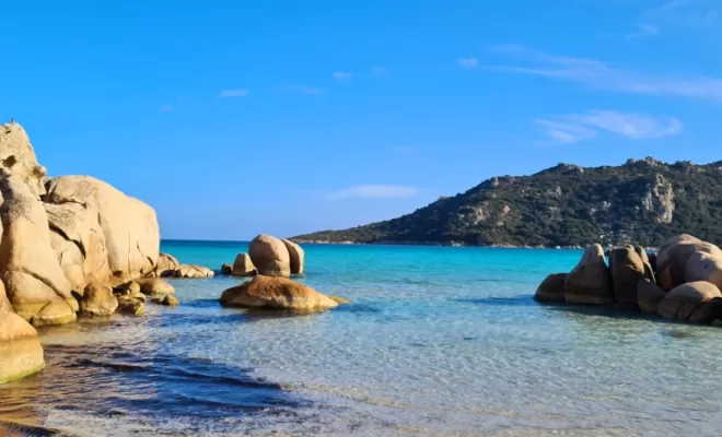 Plage de Santa Giulia à 7mn en voiture de chez nous