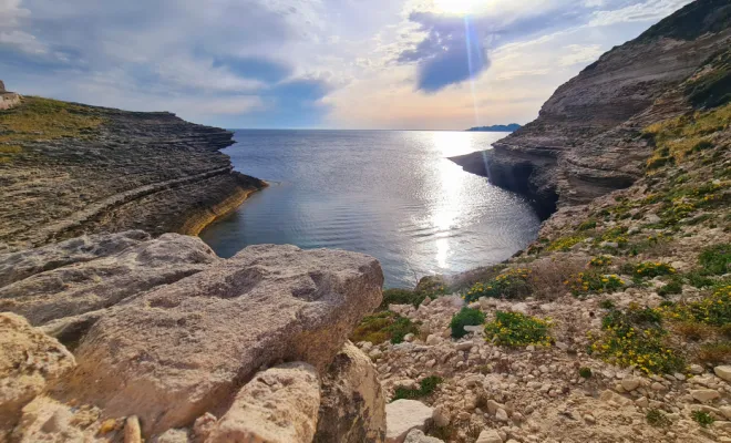 Bonifacio balade Paraguan - le phare de la Madonetta